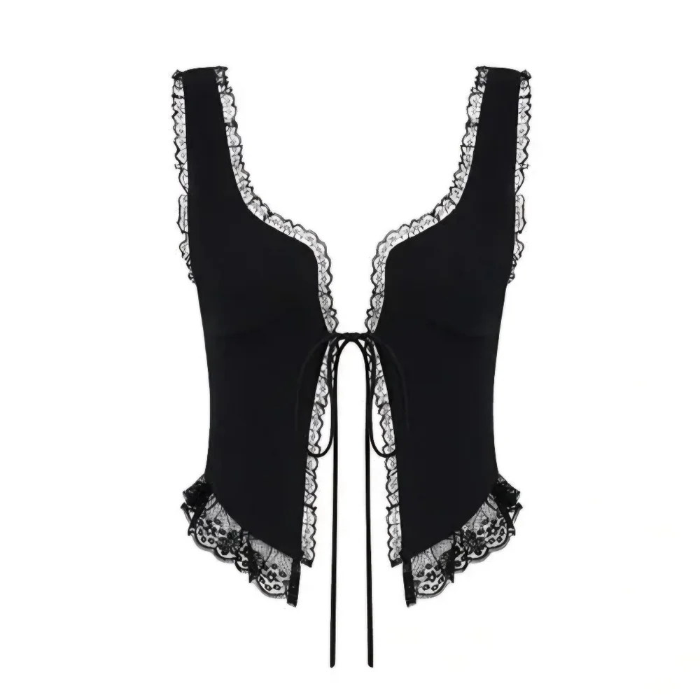 Lioness Resurgence Lace Cami Onyx XS - Picture 2 of 6